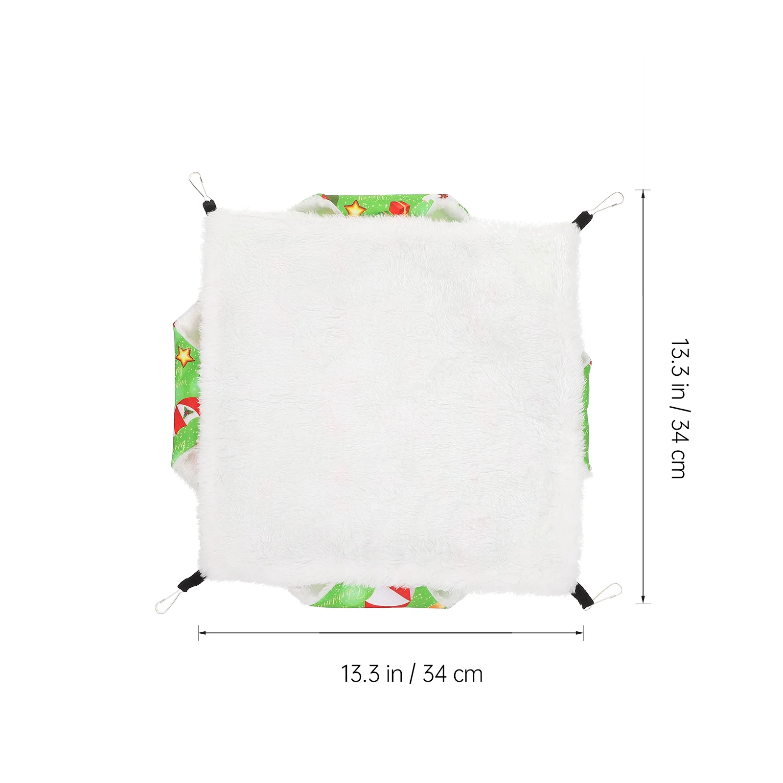 

3pcs Hamster Sleeping Bed Xmas Sleeping Bed Small Animal Hanging Warm Bed