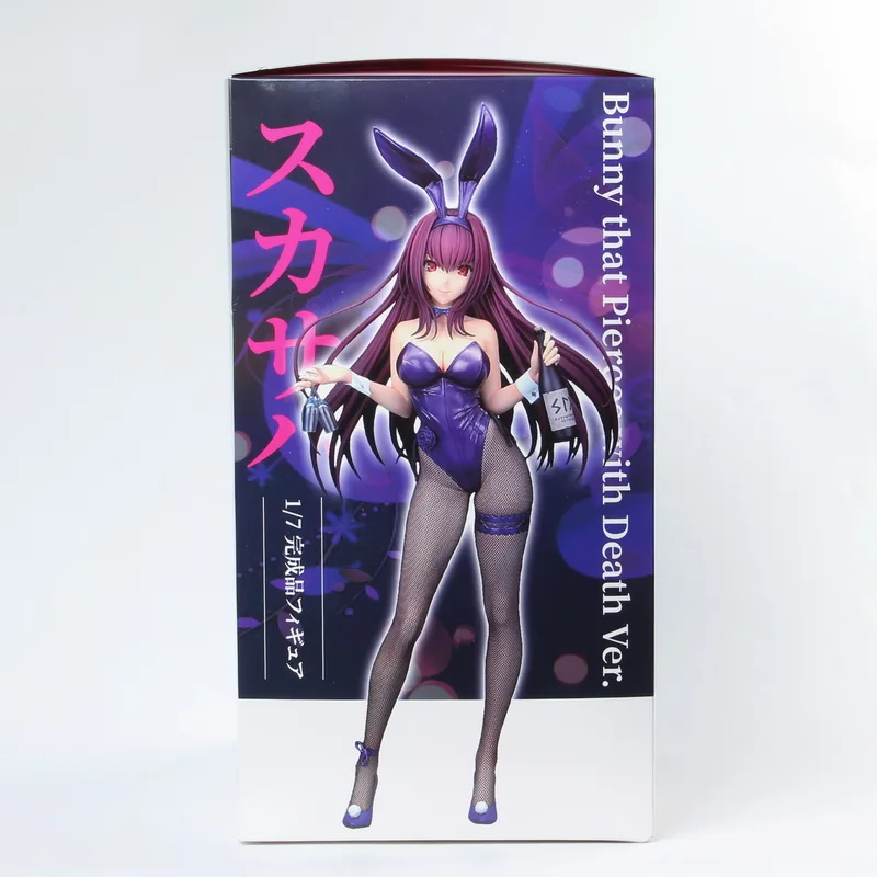

24cm Anime Fate/grand Order Scathach Lancer Alter Sashi Ugatsu Soft Bunny Girl Sexy Girls Action Figure Toys Collectible Model