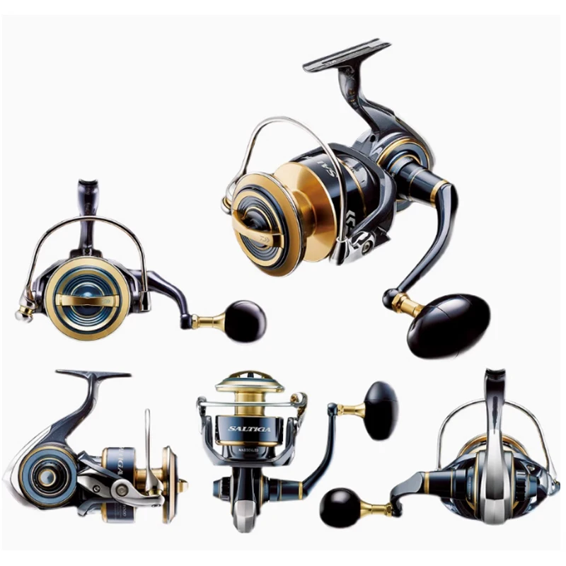 100% оригинальная катушка для троллинга Daiwa Saltiga Peche-Accessoir для пресноводной рыбалки на реке и озере, катушки для морской рыбалки 12BB + 1 (art.: 3920d40551459) - 3920d40551459