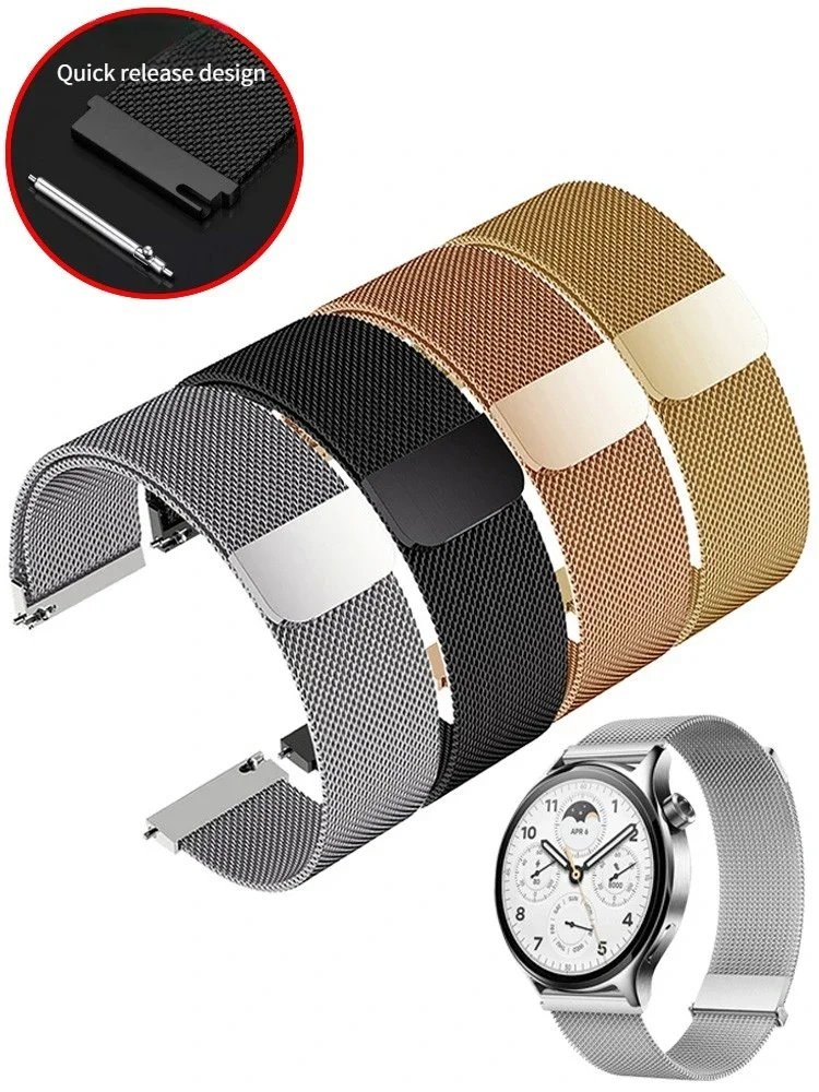 Ремешок для часов Enxi Milanese из нержавеющей стали адаптирует к C-a-s-i-o C-i-t-i-z-e-n D-W T-ianwang