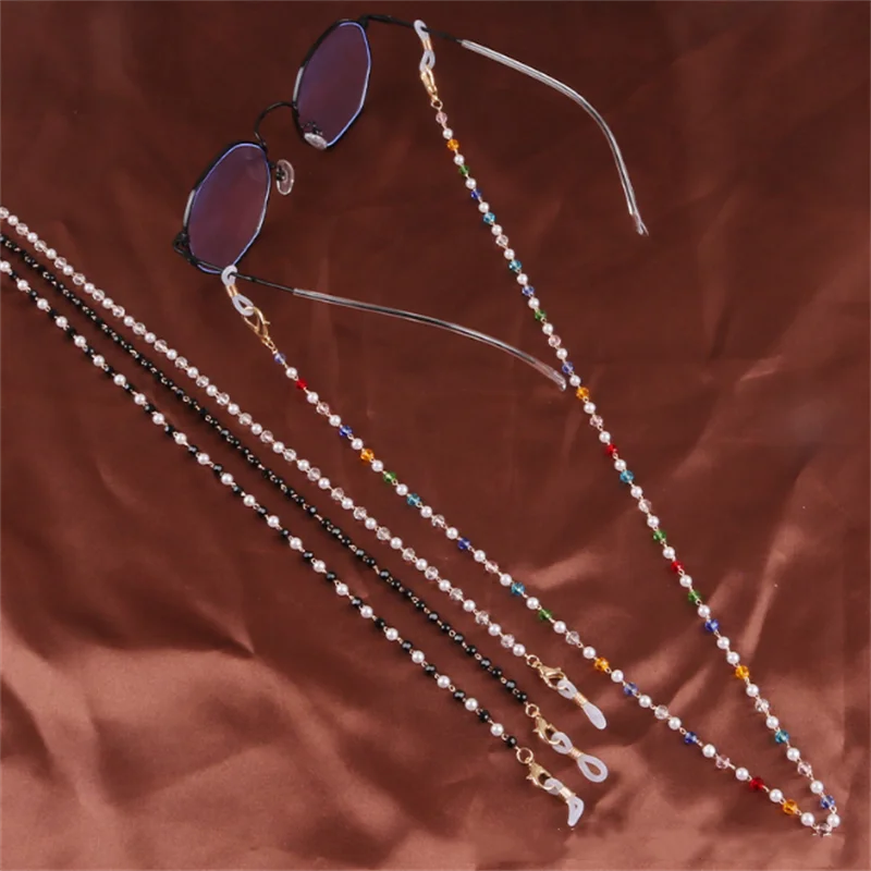 

Acrylic Bead Chain Sunglasses Glasses Mask Chains Reading Eyewear Cord Holder Eyeglass Lanyard Necklace Strap Rope Necklace