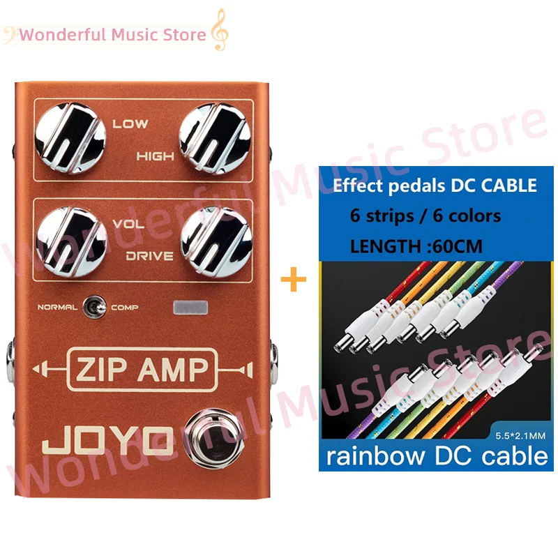 

JOYO R-04 обеспечивает цветную линию DC на молнии, педаль для гитарных эффектов с усилителем скорости для джойстика, мощный компрессионный аксессуар для гитары от перегрузки