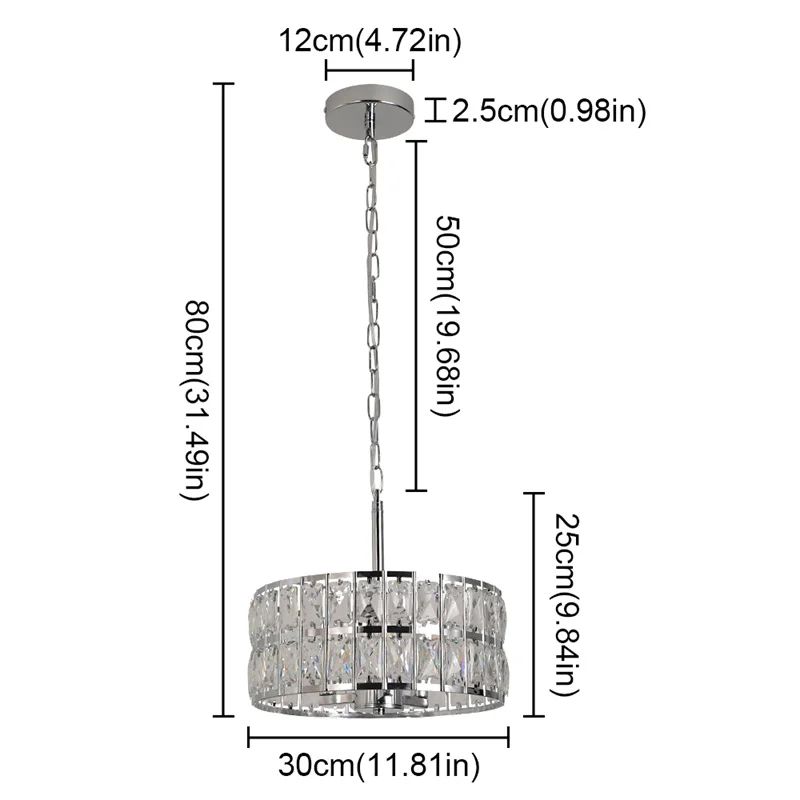 

Хрустальный подвесной светильник GreeLustr