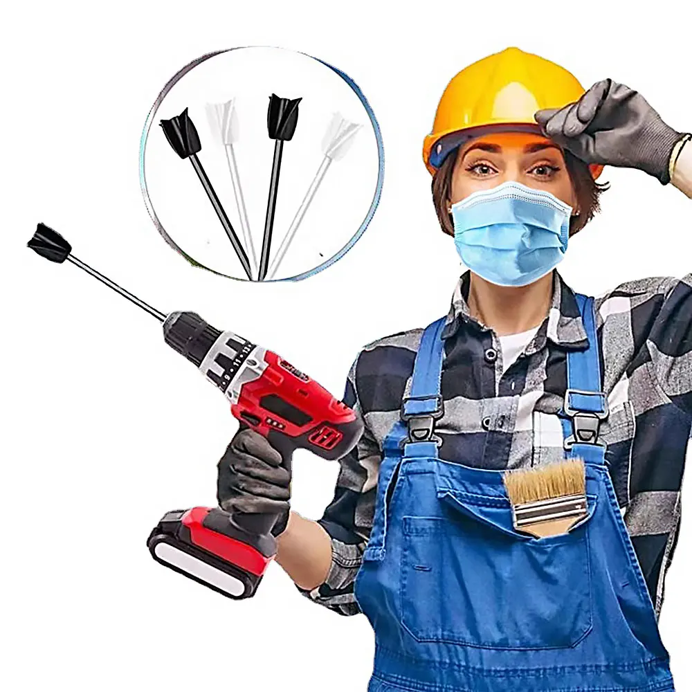 Миксер насадка для сверла с лезвием для смешивания смолы эпоксидной смесью 1,4 "пластиковая лопатка Передаточное устройство 124A для замены.