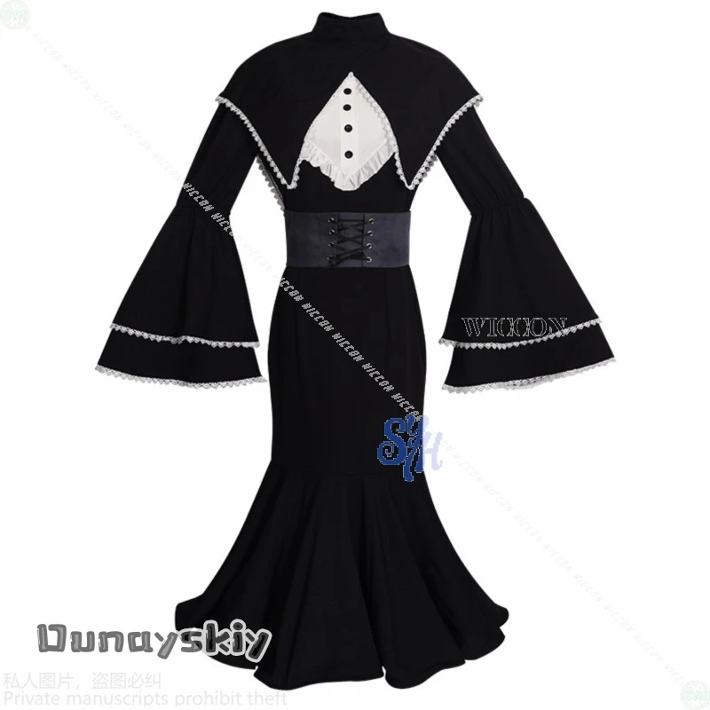 Фото Аниме-игровой проект Sekai Cosplay Idol Girls Groups Nightcord At 25:00 Костюм Mikkuu {BankaiMode}Винтажная готическая Лолита Хэллоуин №2