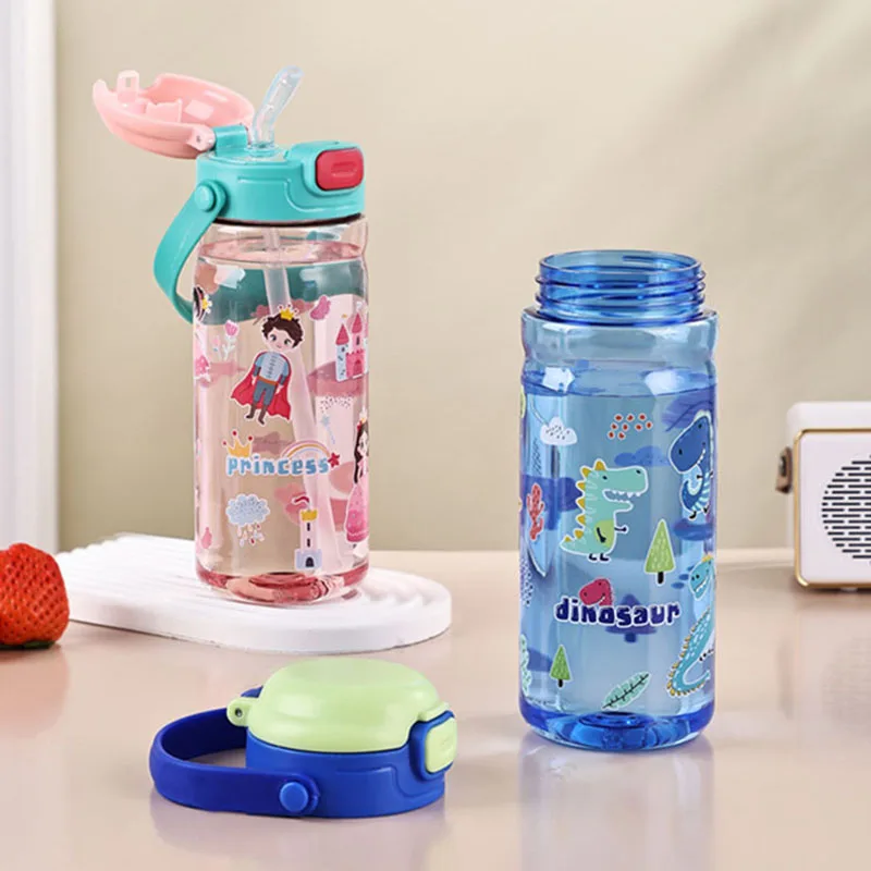 550 мл пластиковая соломенная чашка для воды Спортивная бутылка высокая стоимость