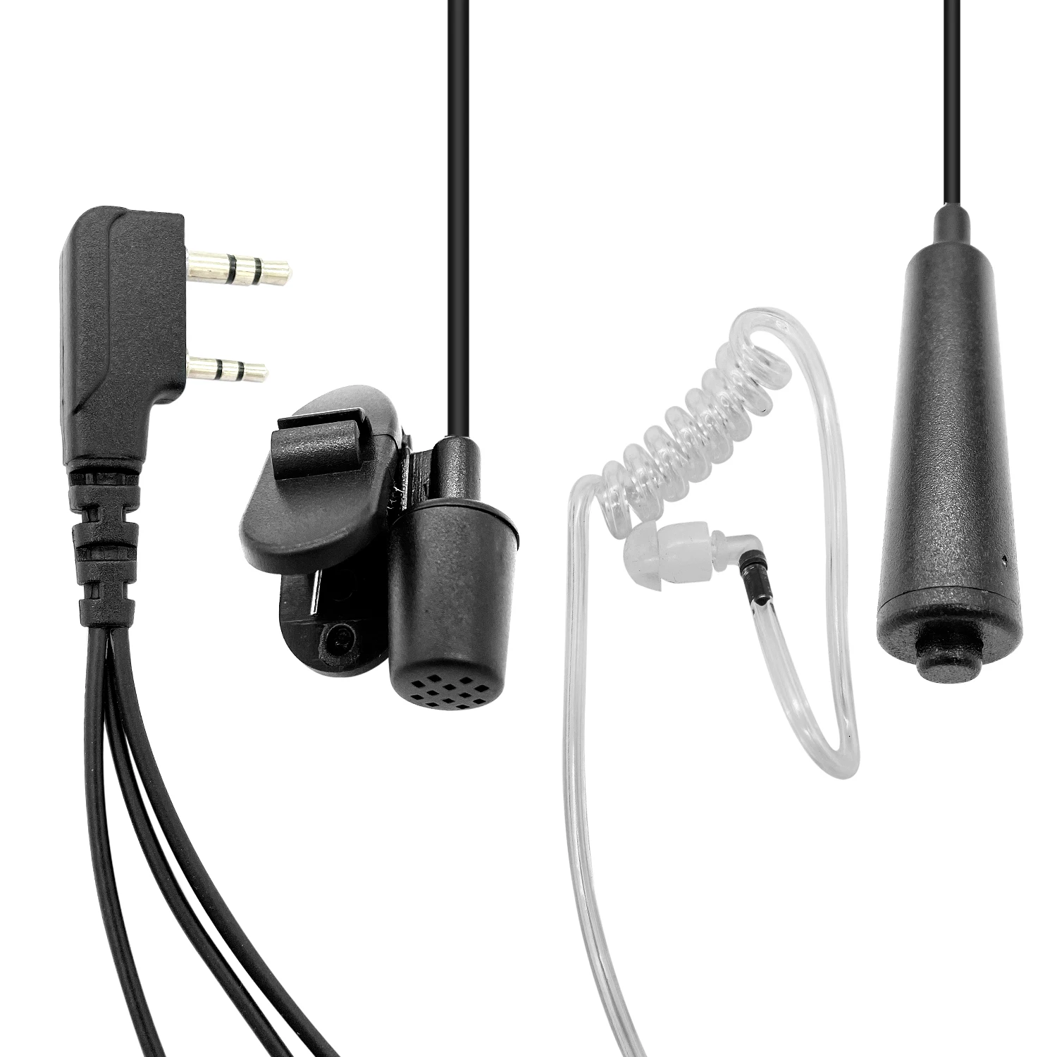 Earpiece walkie talkie Compatible with the following Models for Kenwood/Baofeng Two Way Radio:TK-208/220/240/240D/248/250/260