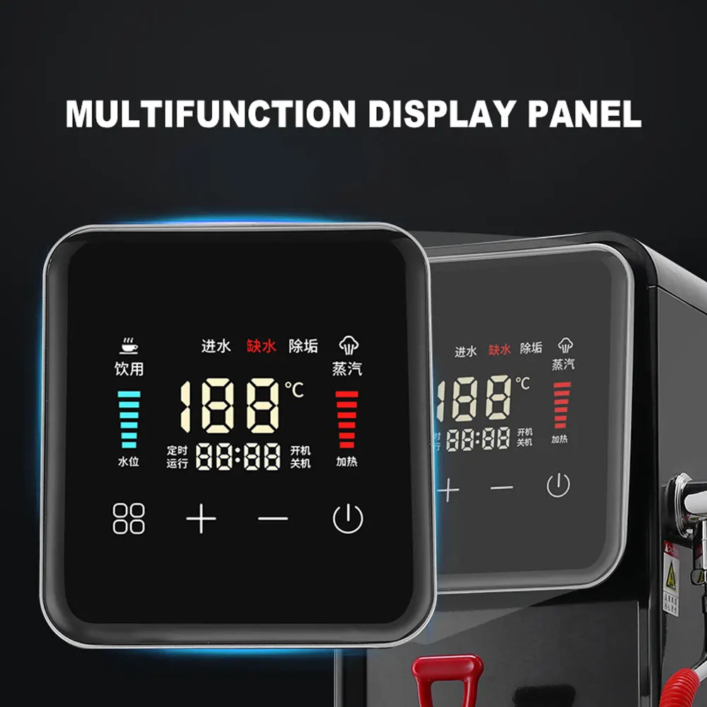 Коммерческий полностью автоматический вспениватель молока 12 л водяной паровой