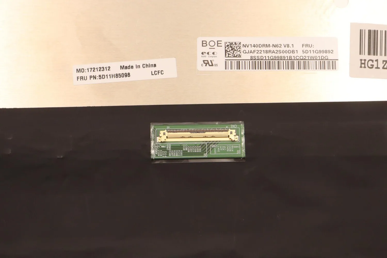 Фото Новый оригинальный ЖК-экран для Lenovo ThinkBook 14p G3 ARH без сенсорного экрана 5D11H85098 №2