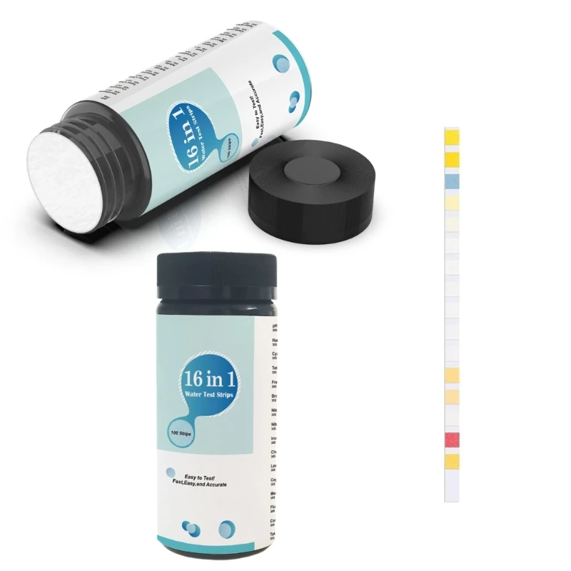 Полоски для тестирования воды бассейна тестер питьевой тест-полоски проверки