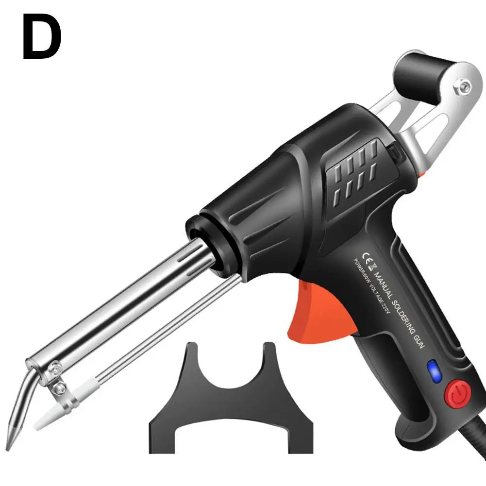 Высококлассный паяльный пистолет 110 В/220 В 60 Вт 80 Регулируемый Электрический