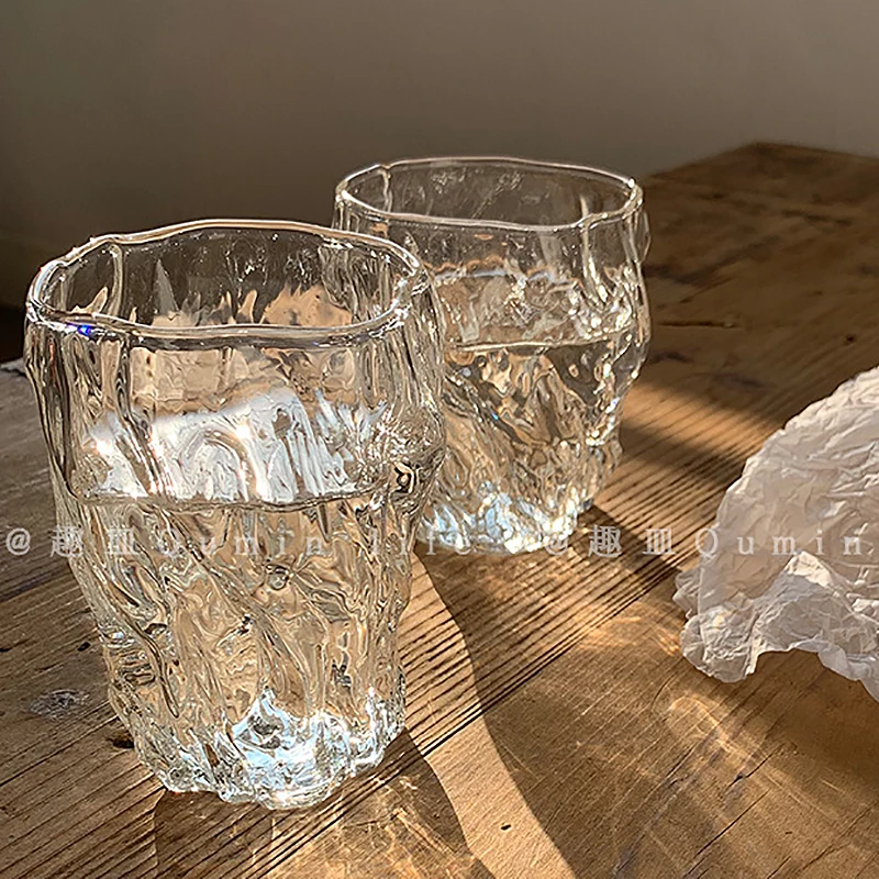 

Кружка для воды из боросиликатного стекла, домашняя чашка для чая, кружка для пива для девушек, Корейская версия кружки для молока и кофе, простой подарок для пары