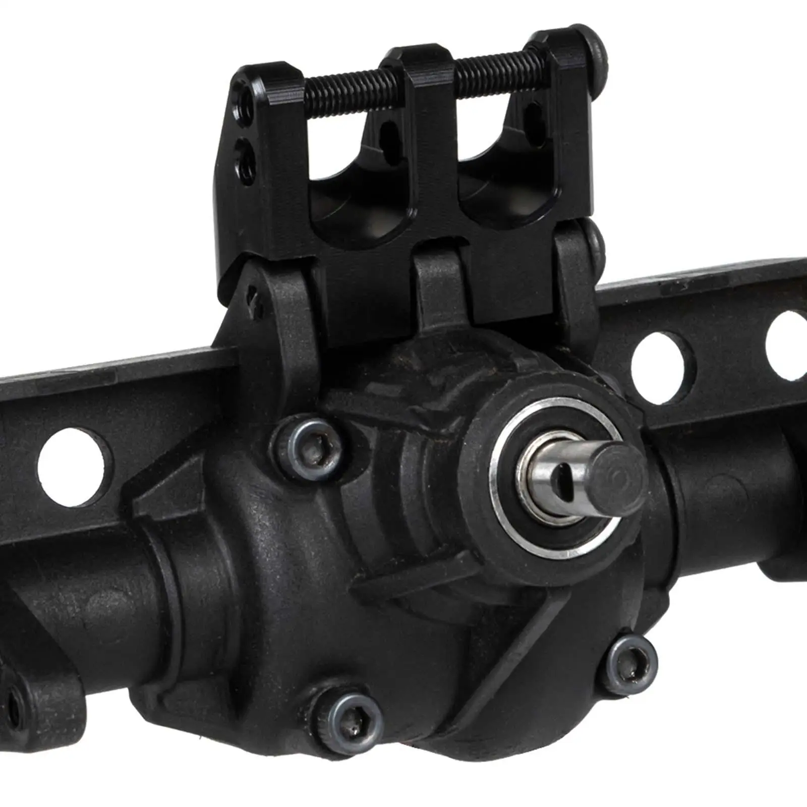 

Aluminum Alloy RC Link Raised Mount Replacement Spare Parts Accessory for Axi03006 SCX10 III Modification RC Model Buggy