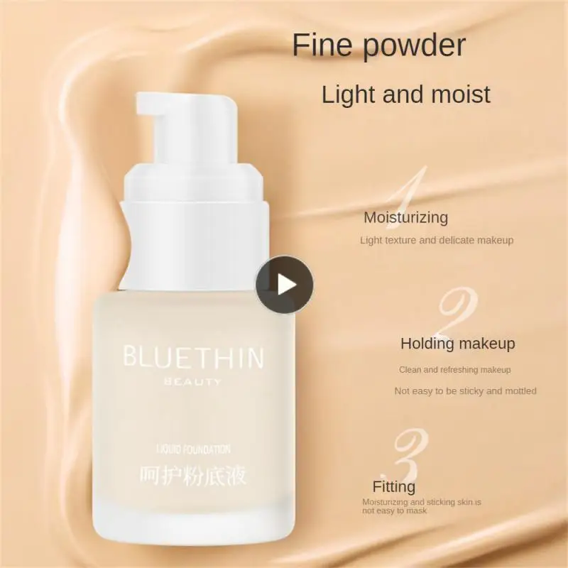 

Moisturizing And Moisturizing Facial Liquid Foundation Long-lasting Makeup Effect Anti-water And Anti-perspiration Concealer
