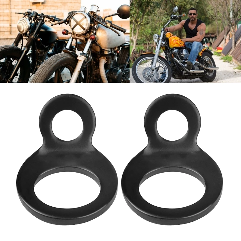 

Tie Down Strap Rings For Motorcycle Dirt Bike ATV Tie Downs Stainless Steel