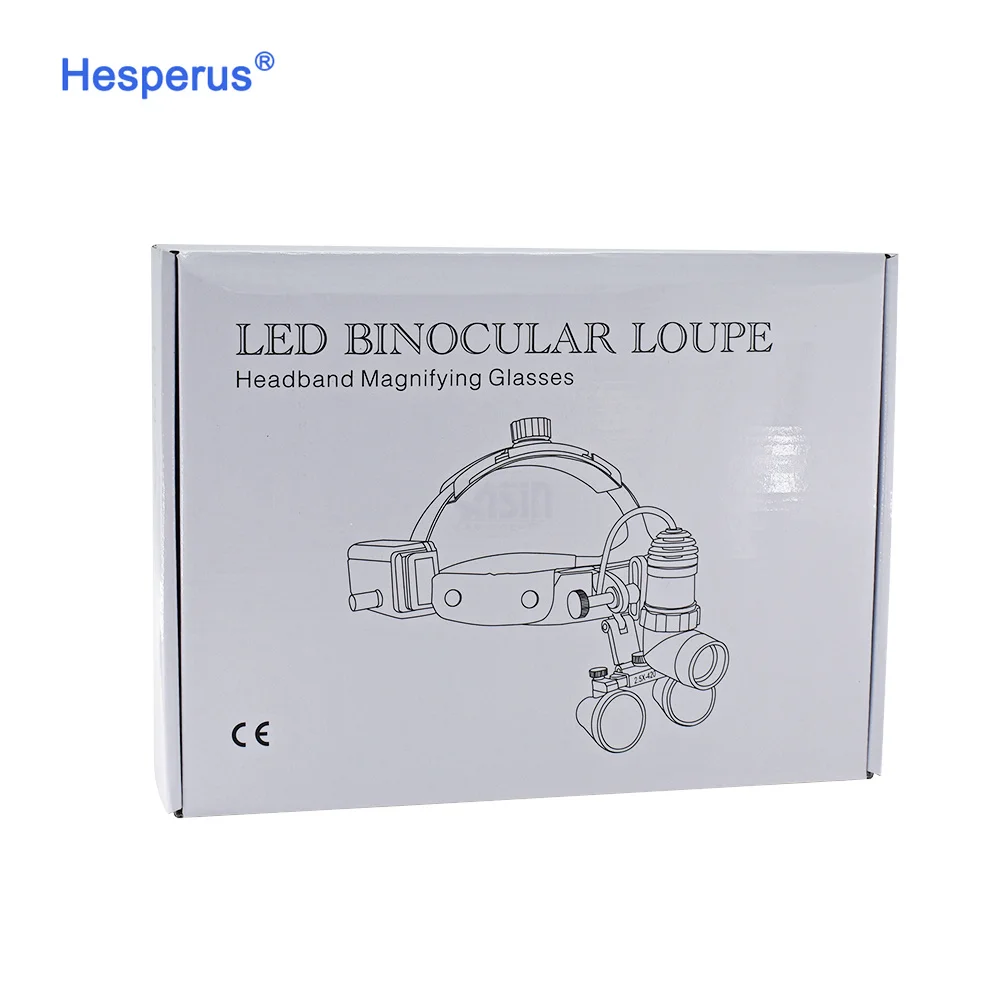 5 Вт светодиодный налобный фонарь Den tal для бинокулярных луп яркость регулируемая