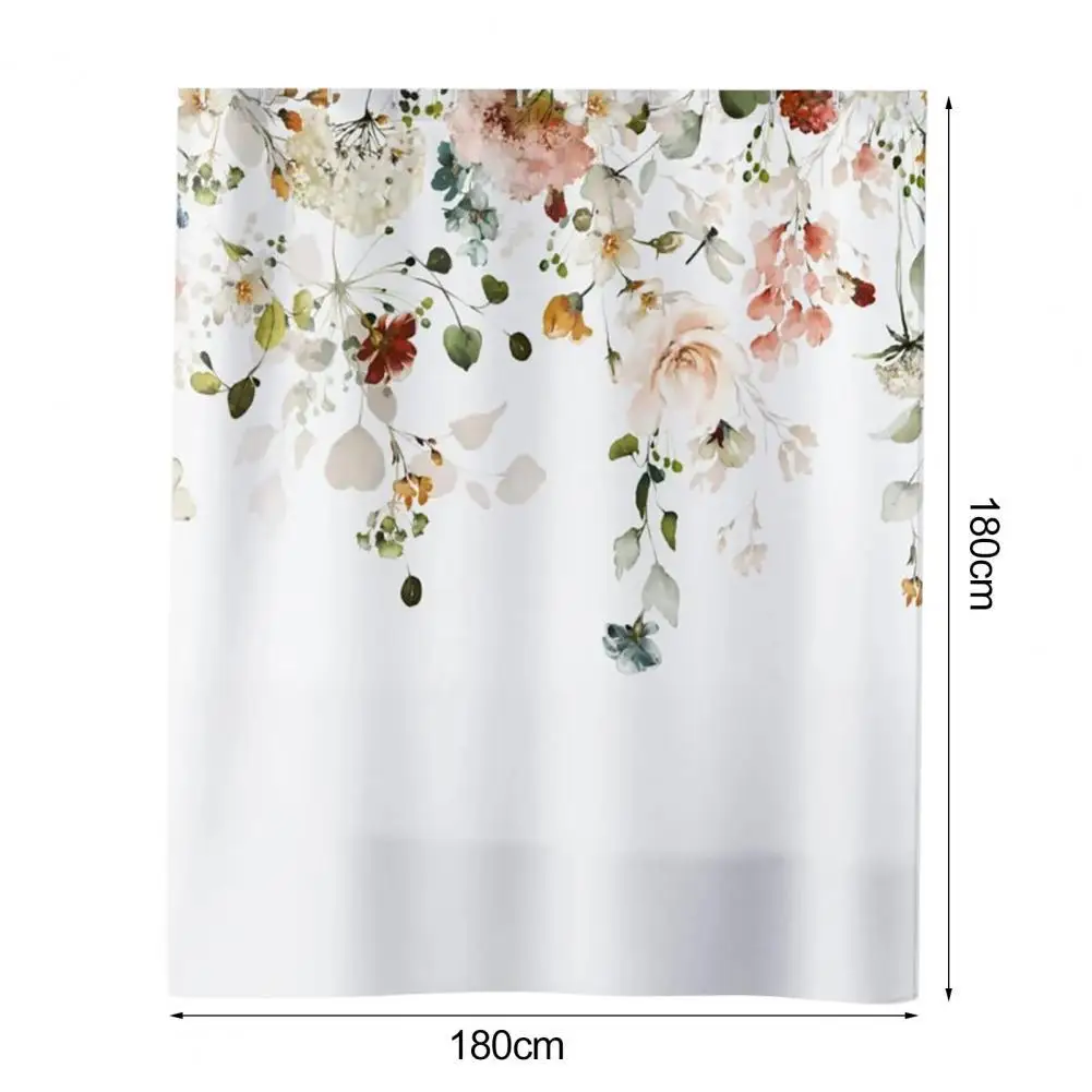 

Curtain Stylish Eye-catching Soft Texture Bath Tub Shower Curtain for Toilet Shower Curtain Shower Curtain