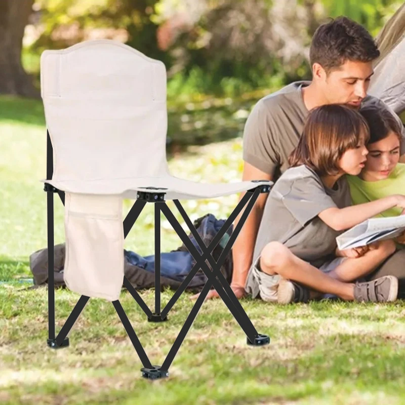 Стул для кемпинга из алюминиевого сплава складной стул с легкой спинкой