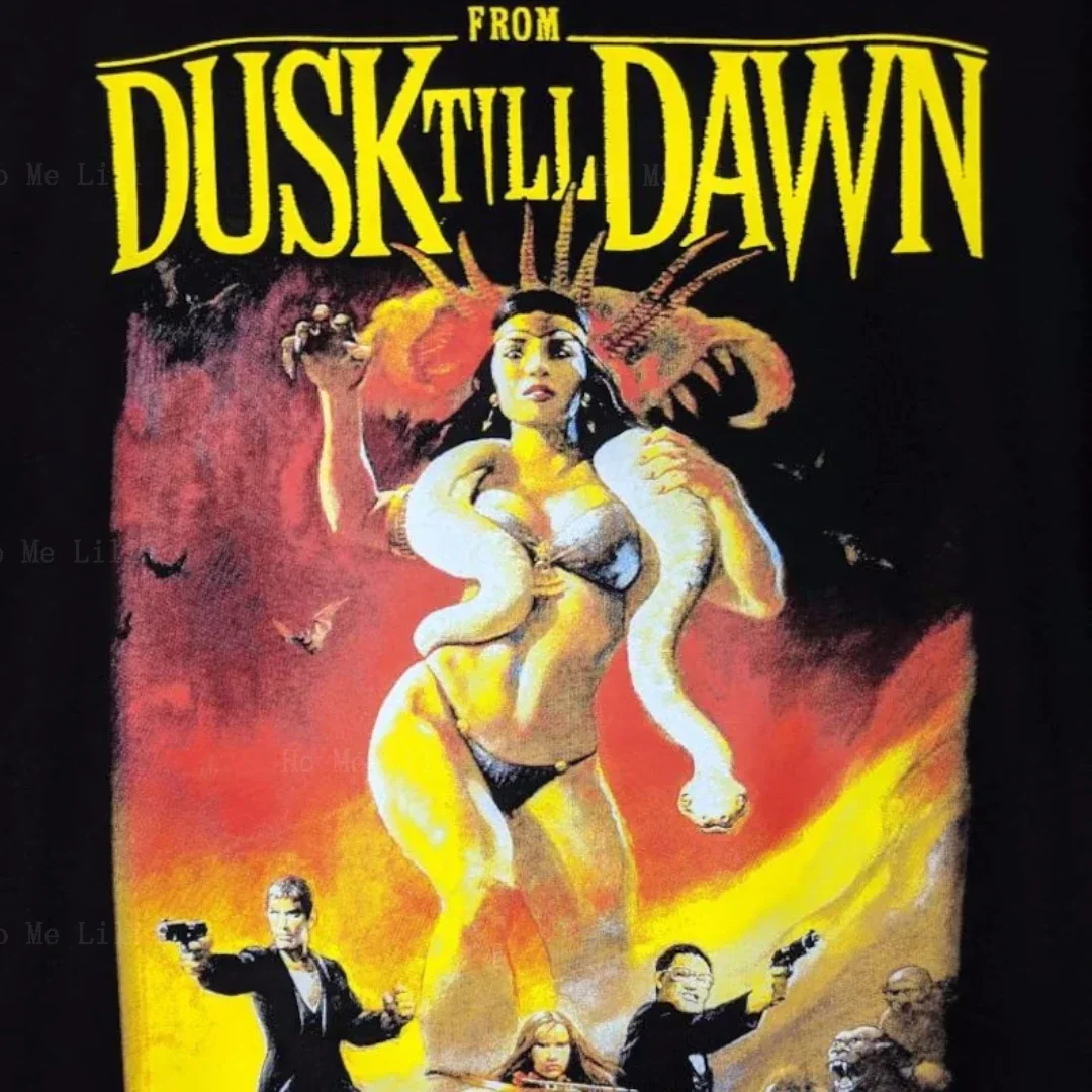 Хлопковая футболка From Dusk Till Dawn оверсайз