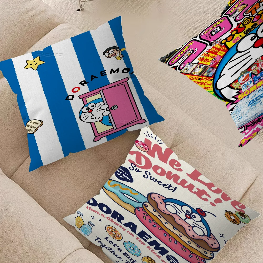 Наволочка Doraemon для спальни и гостиной дивана декоративная наволочка