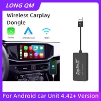 carlinkit wireless android auto apple carplay dongle for android system car radio car screen receiver bluetooth mirror link