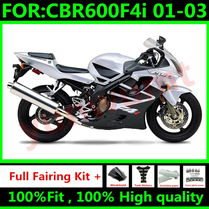 Новый комплект обтекателей для литья под давлением подходит HONDA CBR 600 F4i 01 02 03 CBR600