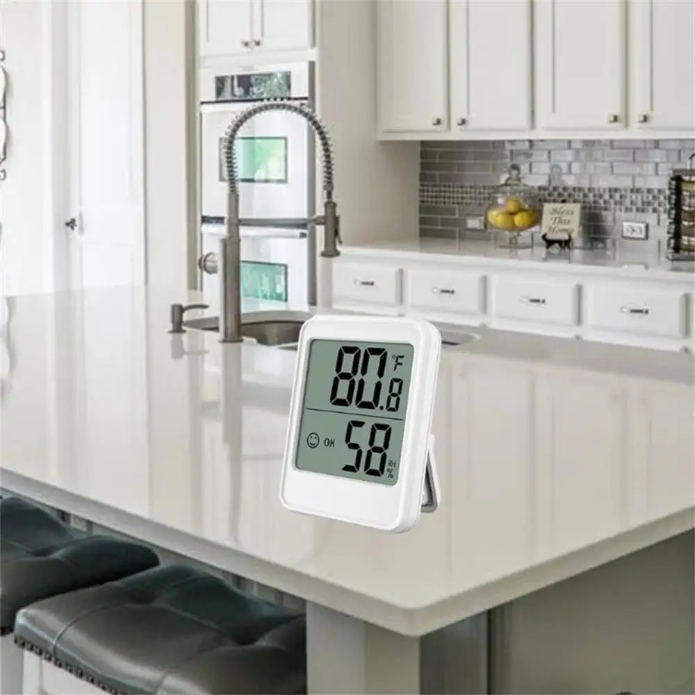 digital lcd indoor convenient temperature sensor humidity meter room electronic thermometer hygrometer gauge for home free global shipping