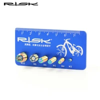 risk bicycle screw measuring caliper aluminum alloy caliper bolt caliper measuring instrument titanium alloy screw
