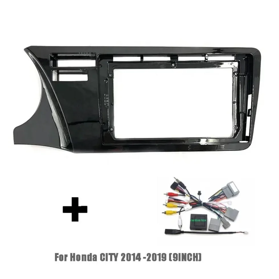 Автомобильный радиоприемник для Honda CITY 2014-2019(9 дюймов) облицовка Android MP5