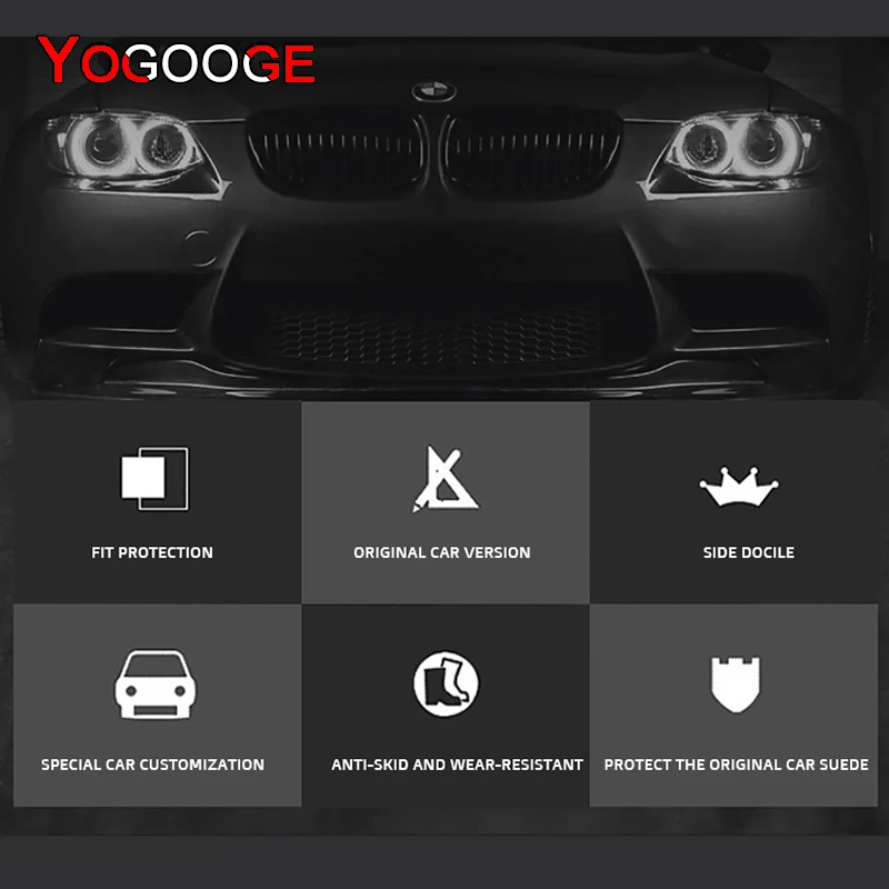YOGOOGE пользовательские автомобильные коврики для Hyundai Sonata ковры аксессуары ног