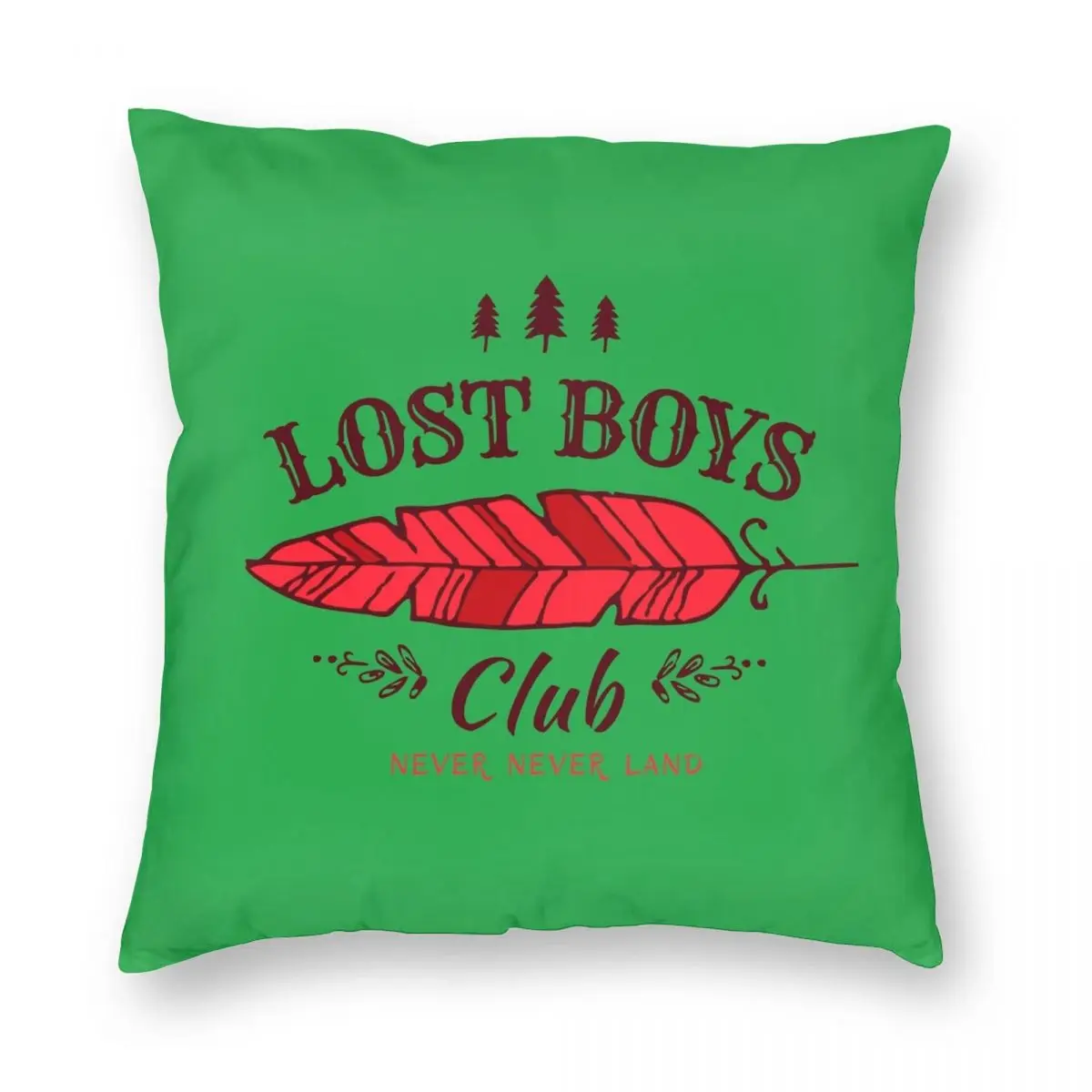 Квадратная наволочка Lost Boys Club Питер Пэн полиэстер лен бархат креативный Декор на
