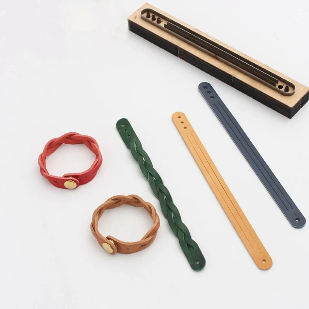 

Leather Bracelet Template, Bracelet Cutting Mold, DIY Stencils, Leather Residual Material Reuse, Handcraft Die Cut Mould