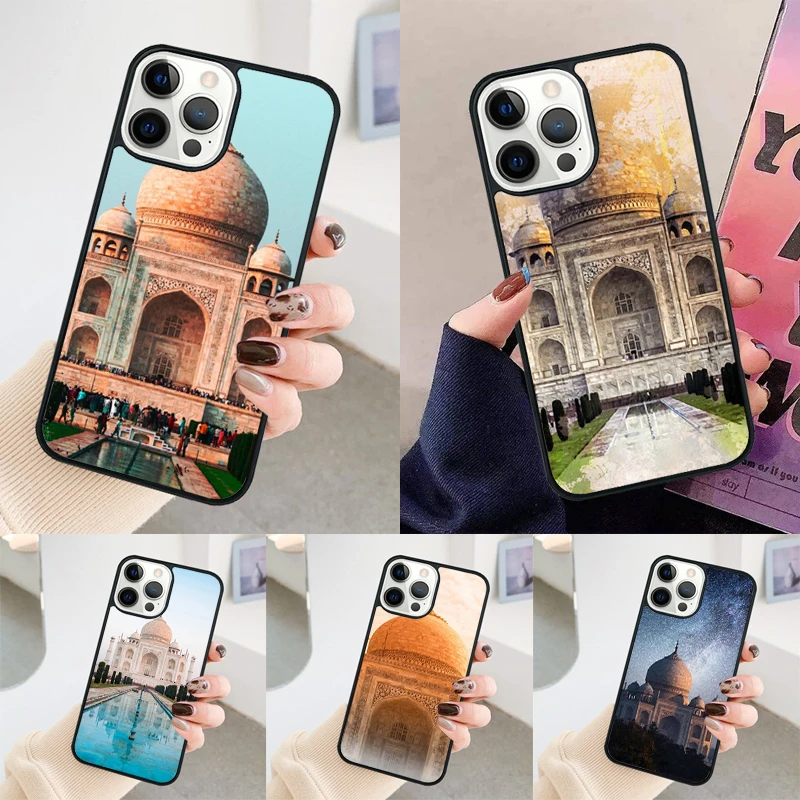 Чехол для телефона с изображением Тадж Махала из Индии чехол iPhone 14 15 16 Pro Max SE 2020 apple