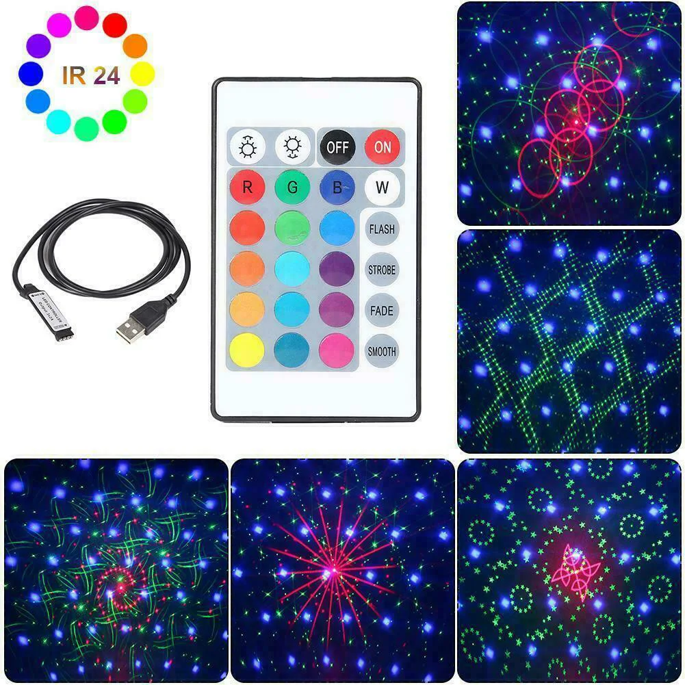 

Brand New LED Controller Strip Light 24Key Remote Accessories DC 5V-12V