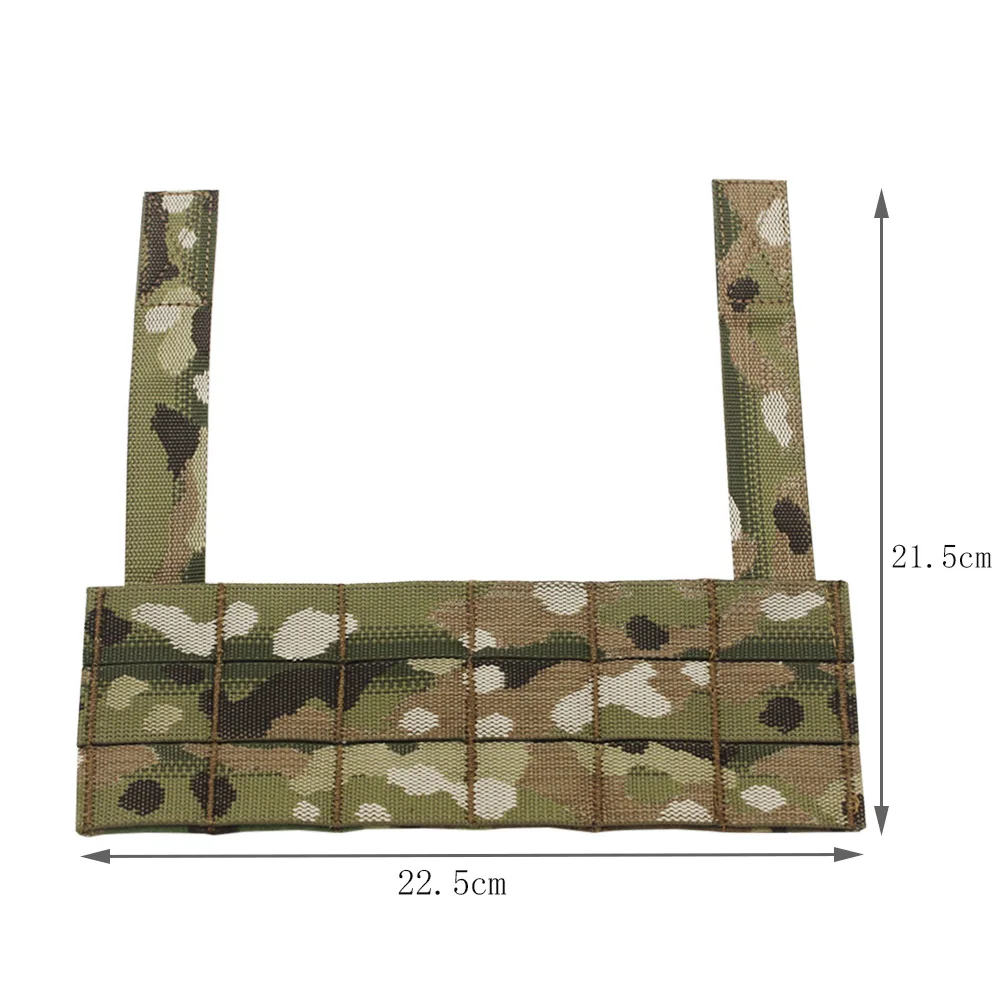Фото Tactical Chest Rig MOLLE Expansion Plate EUD Bridge Molle Panel For Hunting Airsoft D3CRM D3CRX Vest Accessories №2