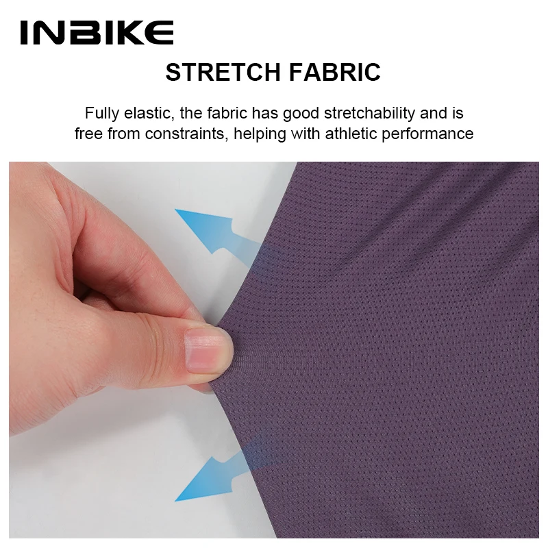 Мужской велосипедный комплект INBIKE дышащая велосипедная майка высокая