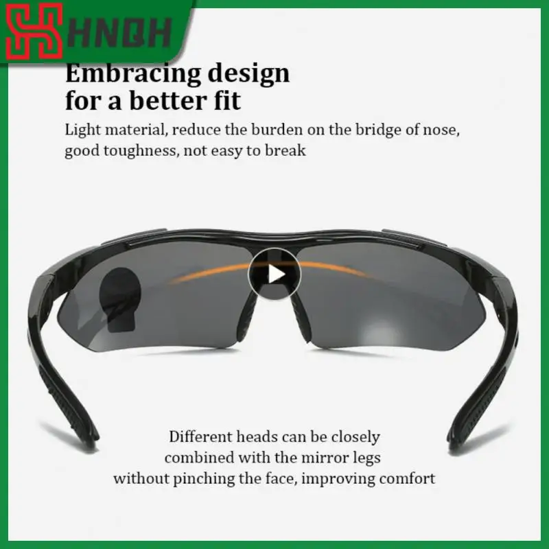 

New Polarized Bicycle Glasses Bicycle Glasses Light Material Mountain Bike Fishing Hiking Riding Eyewear Sunglasses
