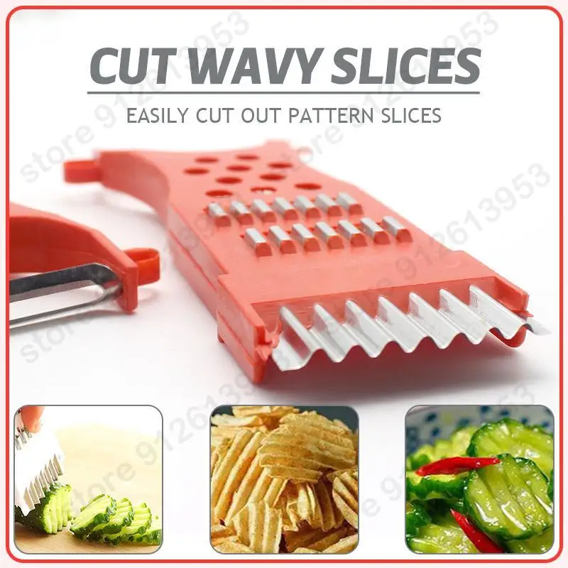 

Multi-function Vegetable Fruits Peelers Zesters 5-in-1 Peeler Grater Melon Planer Rolling Knife Practical Kitchen Peeling Tools