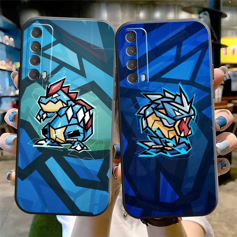 

Чехол для телефона с покемоном Bandai для Huawei P Smart Z P20 P30 Honor 8X 9 9A 9X 10 10 Lite, черный мягкий чехол из жидкого силикона