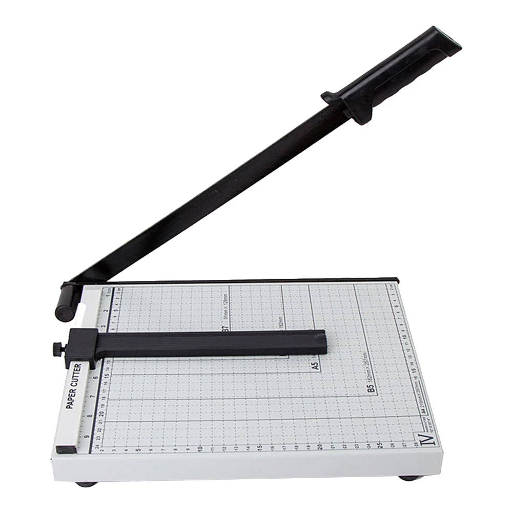 

2023 Home Safe Accurate Photo Office Portable Steel Cutter Ruler Paper Trimmer Practical Sharp Blade Easy Operate A4