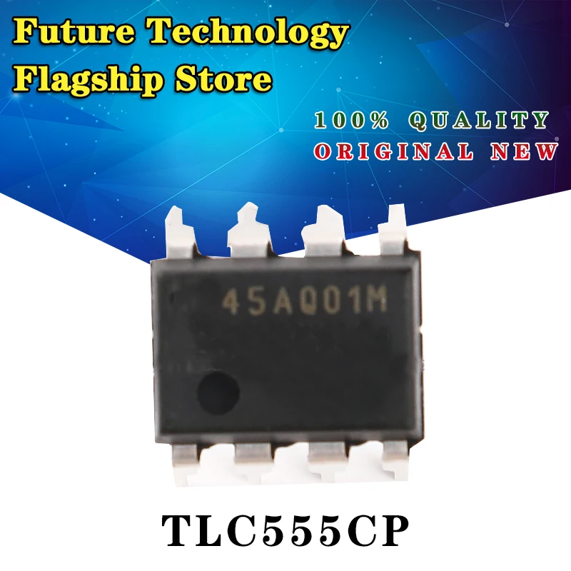 

Temporizador y oscilador TLC555 TLC555CP DIP-8, nuevo y Original, 5 unids/lote