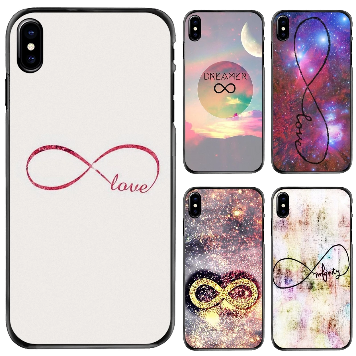 

Hard Phone Skin Case For Apple iPhone 11 12 13 14 Pro MAX Mini 5 5S SE 6 6S 7 8 Plus 10 X XR XS The infinity symbol mathematical