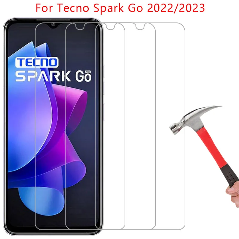 Закаленное стекло для телефона tecno spark go 2023 2022 чехол на techno sparkgo go2023 go2022 задняя