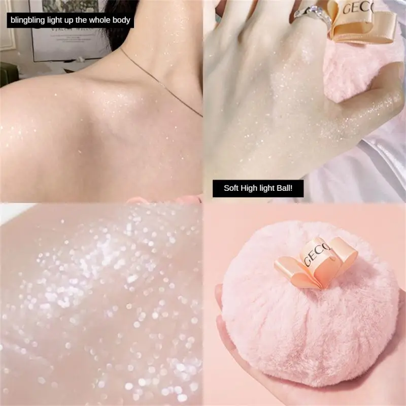 

Body Peach Cosmetic Puff Ball Kawaii Makeup Tools Highlighter Puff Loose Powder Puff Oil Control Setting Makeup Cosmetics Tools