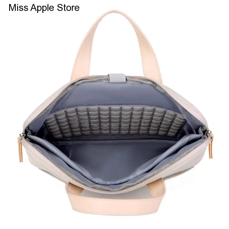 Large Capacity Computer Bag Female  Fashion Air Bag Hand Bag 14''15.6''One Shoulder Portable Notebook Shockproof