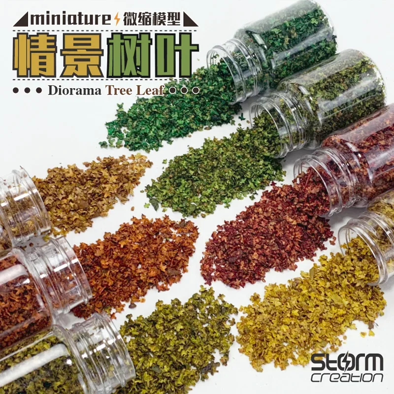 Реалистичная Миниатюрная модель листьев для самостоятельной сборки миниатюрная