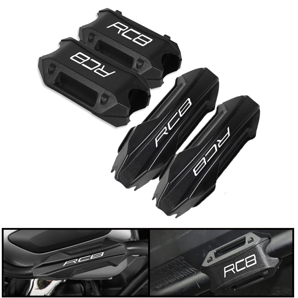 

25mm Motorcycle Accessories For RC8 RC 8 2009-2016 2015 2014 2013 2012 2011 2010 Engine Crash bar Bumper Decorative Guard Block