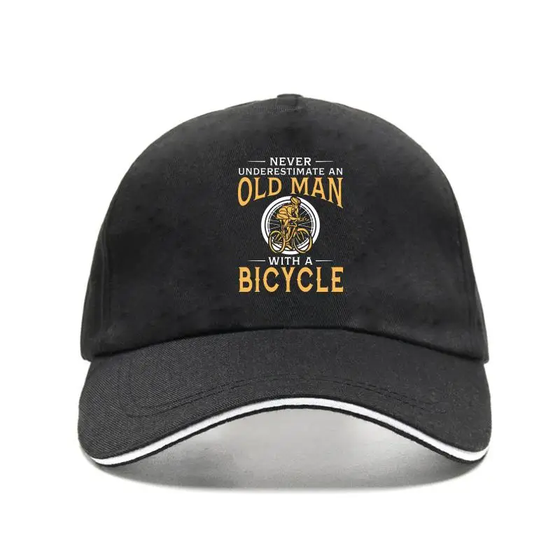 

New cap hat Never Underetiate An Od an With A Bicyce For en 100% Cotton Nice uer Caieta Baseball Cap