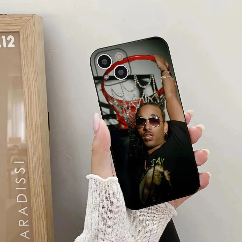 Чехол для телефона L-Laylow Rapper iPhone 15 14 13 12 11 Plus Pro Max XR XS X 7 8 SE Mini Silicone Soft