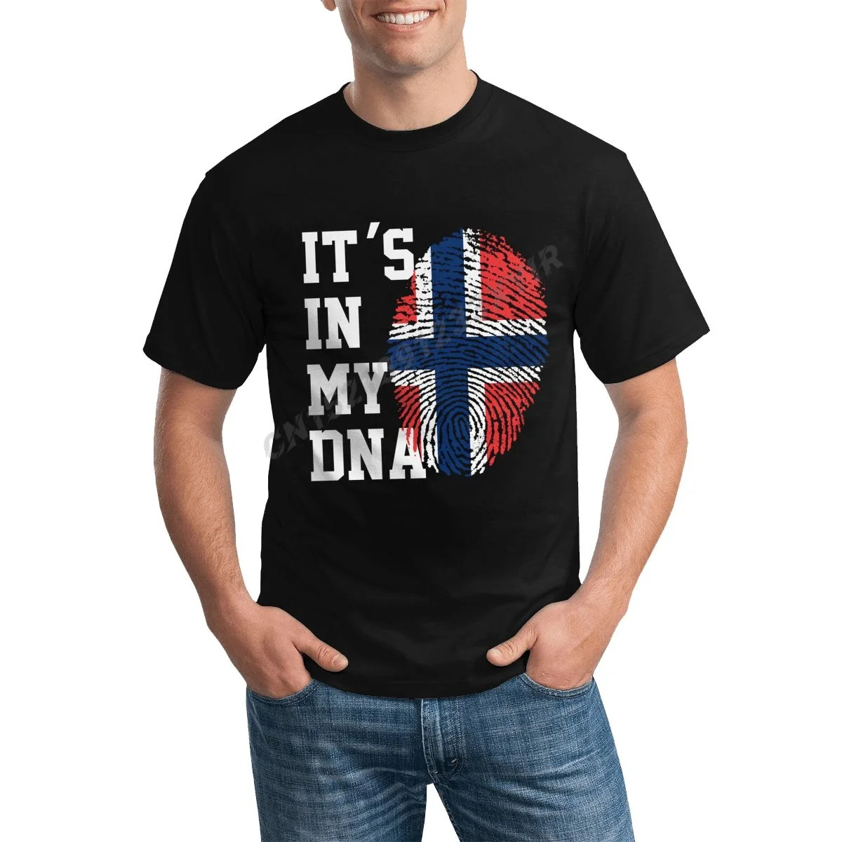 

Футболка мужская с надписью «It IN MY DNA», 100% хлопок